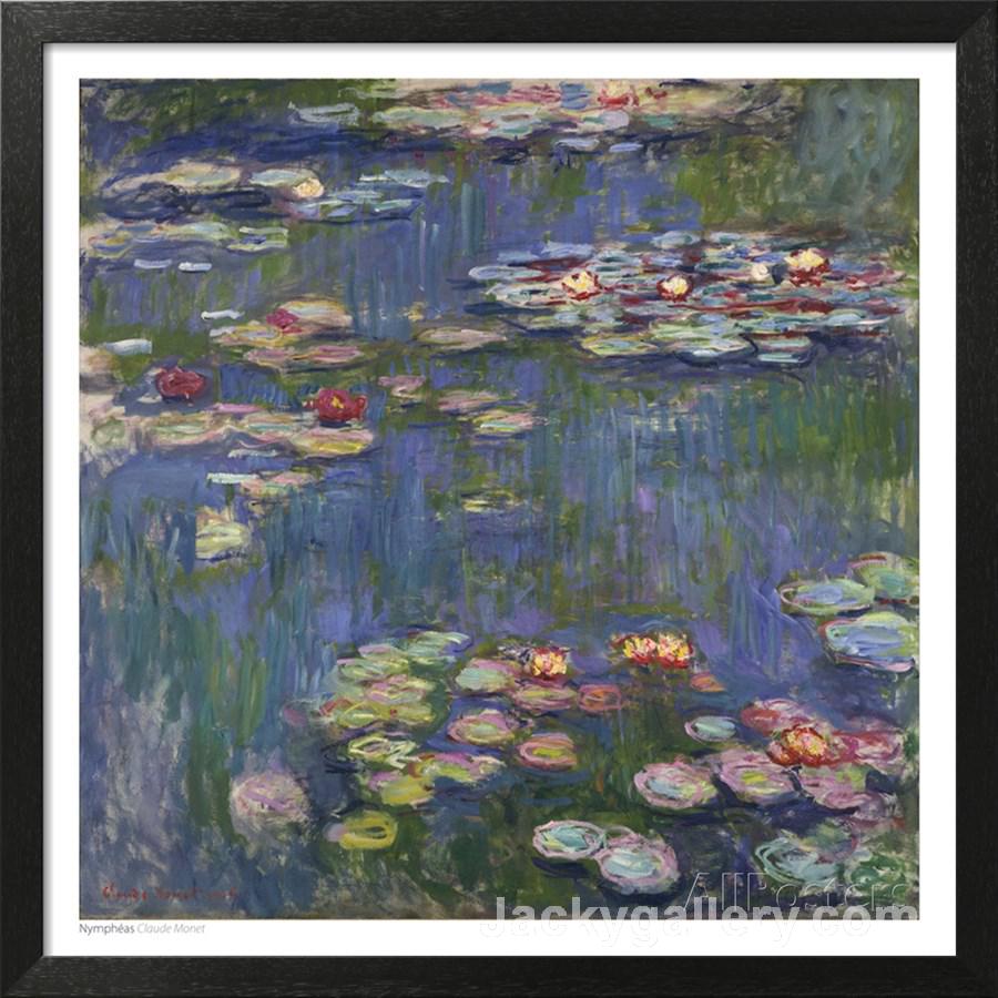 Water Lilies c. by Claude Monet paintings reproduction
